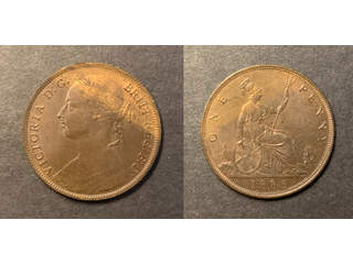 Storbritannien Queen Victoria (1837-1901) 1 penny 1885, UNC