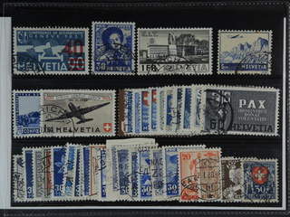Switzerland. Used 1925-45. All different, e.g. Mi 293, 309, 324, 394, 434, 438,. Mostly …