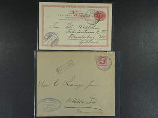 Sweden. DENMARK. Danish TPO cancellation KJØBENHAVN HELSINGBORG T420, together with …