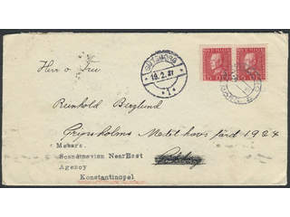 Sweden. Facit 176A cover , 2x15 öre on cover sent from ÖREBRO 18.2.27 to GÖTEBORG …