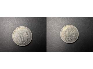 Frankrike 5 francs 1873 A, AU/UNC
