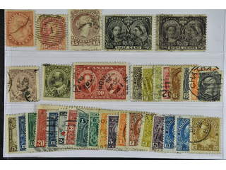 Canada. Used 1859–1928. All different, e.g. Mi 10, 24, 31, 38, 44, 81-82, 126. Mostly …