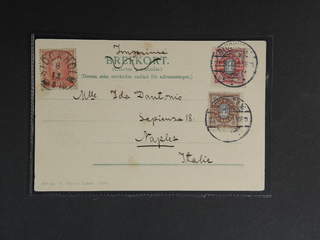 Sweden. Facit 45, 61, 64 cover , 1+4 öre on postcard sent as printed matter from …