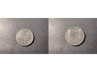 Frankrike 20 francs 1934, AU