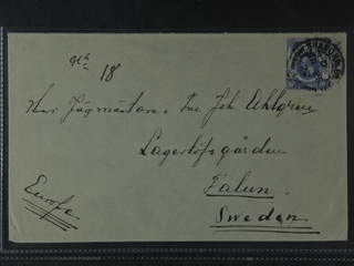 China Foreign posts. Michel 21 cover , British Post in China. King George V 10 c …