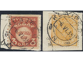 Sweden. Facit 72, 139. LATVIA. Latvian town cancellation KLAIPEDA N 6.VI.35 on Swedish …