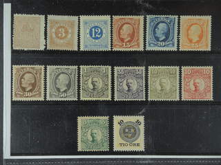 Sweden. ★ 1862-1919. All different, e.g. F 14B(★), 17(★), 32, 55-59, 77, 90. Mostly good …