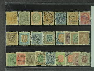 Iceland. Used 1876–1918. All different, e.g. F 8, 11, 22, 27–28, 54, 83, 88–89, 97. …