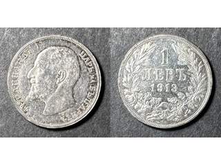 Bulgarien Ferdinand I (1887-1918) 1 lev 1913, AU/UNC