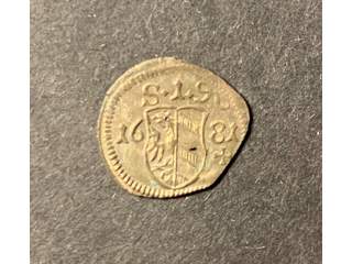 Tyskland 1 pfennig 1681, UNC