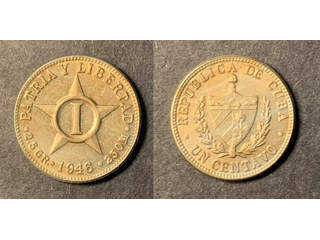 Kuba 1 centavo 1946, UNC