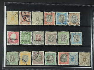 Iceland. Used 1876–1936. Back-of-the-book, All different, e.g. Tj 7, 10-11, 38, 51-53, …