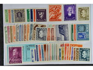 Norway. ★★ 1910–69. All different, e.g. F 96-99, 251-54, 264, 355, 356-66, 390, 413-15, …