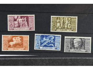 Italy. Michel 586–90 ★★ , Complete set (1937) in excellent quality. EUR 160