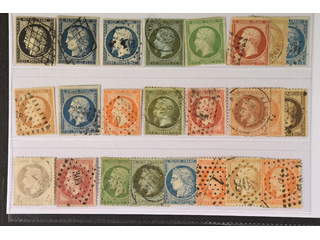 France. Used 1849–1870. All different, e.g. Mi 3-4, 9-11, 16, 18, 23, 25-26, 31. Mostly …