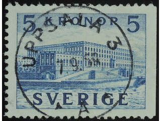 Sweden. Facit 332B used , 1941 The Royal Castle 5 kr perf a 3 sides. EXCELLENT …