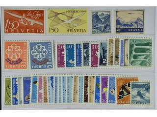 Switzerland. ★★ 1930–59. All different, e.g. Mi 470, 505, 507, 518, 681-82. Mostly good …