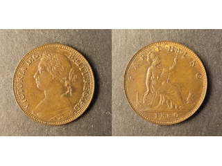 Great Britain Queen Victoria (1837-1901) 1 farthing 1880, AU