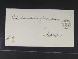 Sweden. M county. HELSINGBORG 30.8.1832, arc postmark. Type 2 on cover sent to …