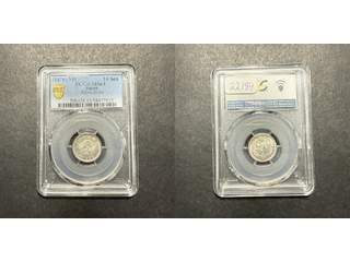 Japan Mutsuhito (1867-1912) 10 sen 1876 (Meiji 9), AU/UNC, PCGS MS63