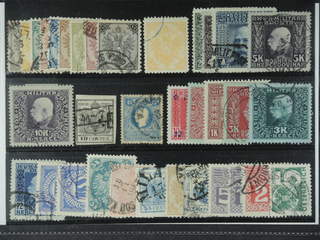 Austria. Used 1911-35. Back-of-the-book, All different, e.g. Mi Bosnia 1-9, 18-19, …