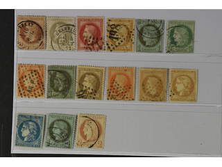 France. Used 1862–1870. All different, e.g. Mi 25-26, 31, 33, 36, 39-40. Mostly good …