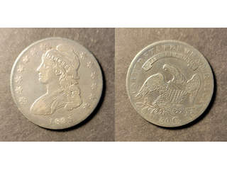 USA 50 cents 1835, F-VF