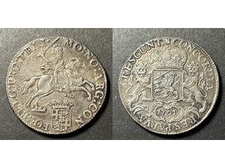 Nederländerna - Utrecht 1 ducaton 1791, AU lätt uppgraverad