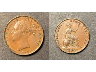 Storbritannien Queen Victoria (1837-1901) 1 farthing 1852, AU