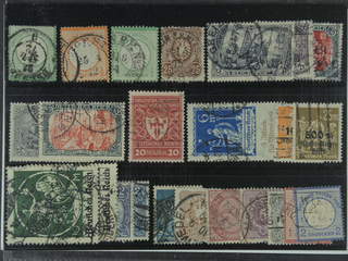 Germany Reich. Used 1872–1923. All different, e.g. Mi 2-3, 17, 35, 65, 80-81, 96-97, …