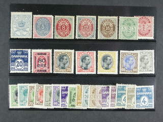 Denmark. ★ 1864–1928. All different, e.g. F 11 (★), 30–33, 53–54, 83, 123, 141, 144–45, …
