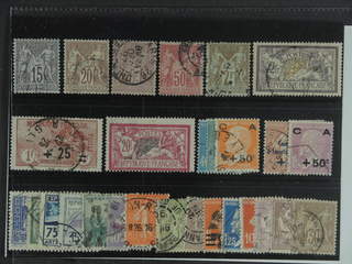France. Used 1876–1929. All different, e.g. Mi 61-62 I, 76, 81 I, 85, 99, 150, 183, …