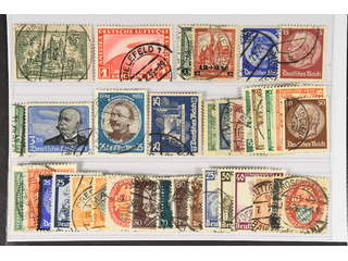 Germany Reich. Used 1924–35. All different, e.g. Mi 367, 455, 463-64, 488, 491, 538-39, …