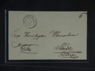 Sweden. R county. MARIESTAD 13.9.1830, arc postmark. type 1, used the first month, on …