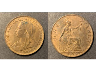 Storbritannien Queen Victoria (1837-1901) 1 penny 1895, UNC