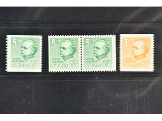 Sweden. Facit 333–34 ★★ , 1941 Artur Hazelius SET with pair (3). SEK 275