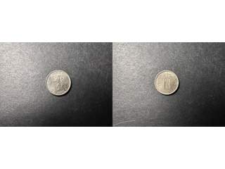Norge Haakon VII (1905-1957) 25 øre 1922, 01/0