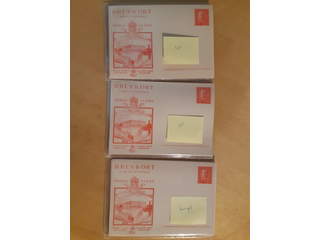 Sweden. Postal stationery, Single postcard, Facit bke33a–t, Postcard 15 öre with views, …