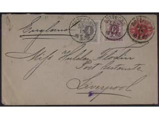 Sweden. Postal stationery, stamped envelope Facit Fk3B, 29, 31 , Stamped envelope 10 öre …
