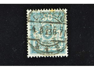 Germany Danzig. Michel 139 used , 1923 Coat-of-arms VII 50 M blue-green. Signed Gruber …