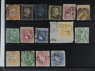 Germany Prussia. Used 1850-1867. All different, e.g. Mi 1-4, 6, 8-9, 11-12, 22, 24-25. …