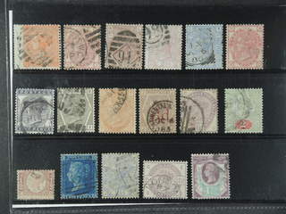 Britain. Used 1858–1887. All different, e.g. Mi 24, 28, 40, 47, 51, 60, 62-64, 71, 73. …