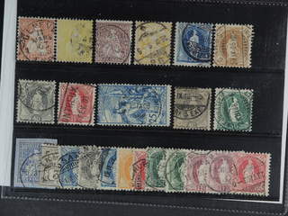 Switzerland. Used 1862-1907. All different, e.g. Mi 25, 31, 35, 56, 62, 64, 68, 70D, 73, …