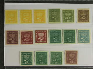 Sweden. ★ 1920–33. Crown & Posthorn All different, e.g. F 156-60, 156cx, 162cx, 163a+b, …
