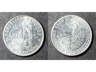 Kuba 20 centavos 1952, UNC