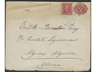 Sweden. Postal stationery, stamped envelope Facit Fk6, 54 , Stamped envelope 10 öre …