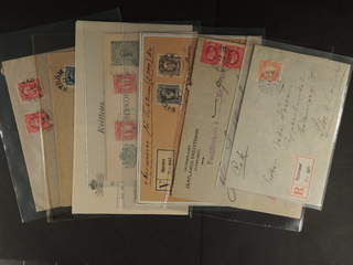 Sweden. Collection cancellations Z-county. Postal items 1890–1930s, incl. e.g. cash on …