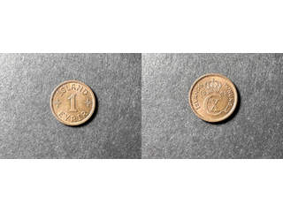 Island  1 eyrir 1940, UNC