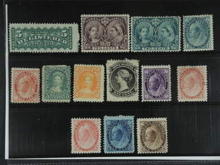 Canada. ★ 1860-1898. All different, e.g. Mi 33(★), 45, 63, 65-68. Mostly good quality. …