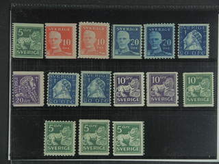 Sweden. ★★ 1920-34. All different, e.g. F 143Ea, 149A+C, 151A+C, 152Abz, 153. Mostly …